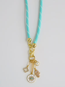 Newport Necklace - add charm cluster