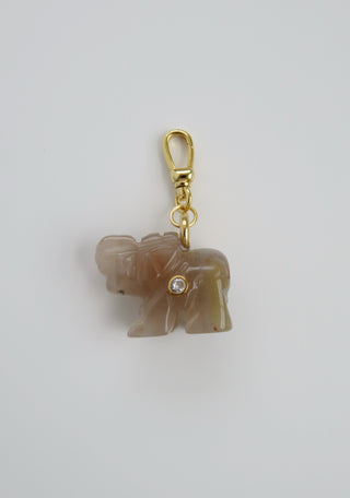 Lucky Crystal Elephant Charm