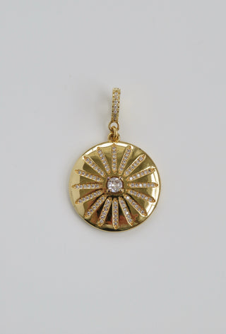 Luminous Pendant on Diamond Hinged Clasp