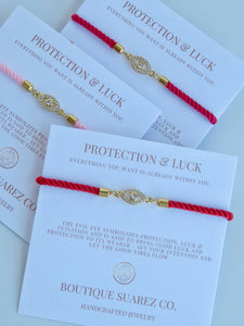 Beatrice Evil Eye Bracelet - Luck & Protection