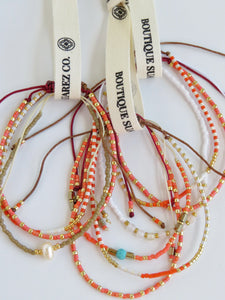 Boho Chic Beaded Bracelet Bundles