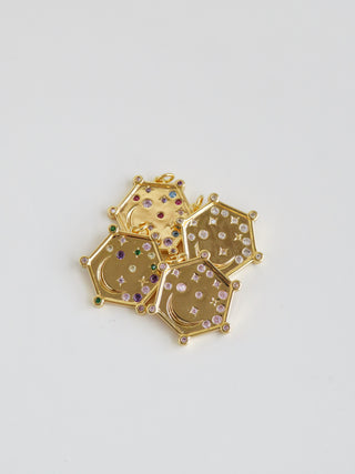 Celestial Hexagon Pendant