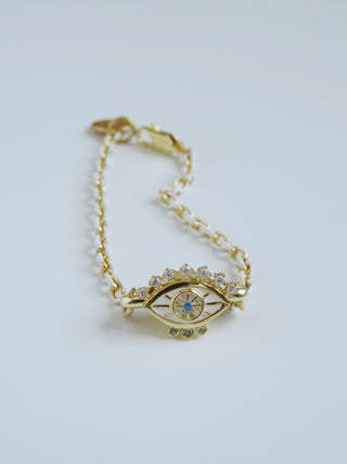 Soteria Blanc Evil Eye Bracelet