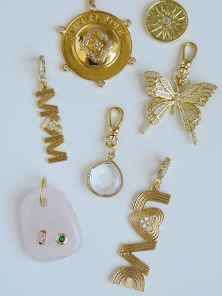 Natural Healing Gemstone Charms