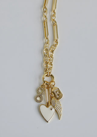 Personalized Infinite Love & Divine Guidance Charm Cluster