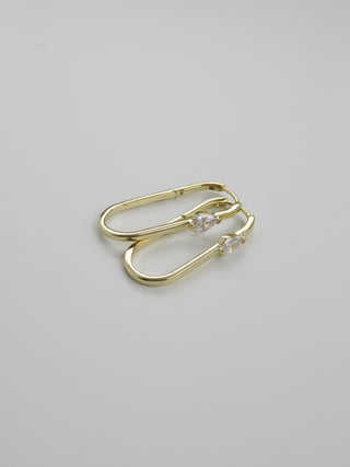 Sammy Diamond Hoops