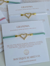 Load image into Gallery viewer, Beatrice Grandma Bracelet - Heart