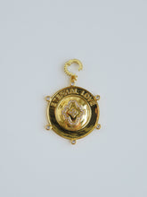 Load image into Gallery viewer, Eternal Love Hinged Clasp Medallion - 14k Gold Plated - trademark design