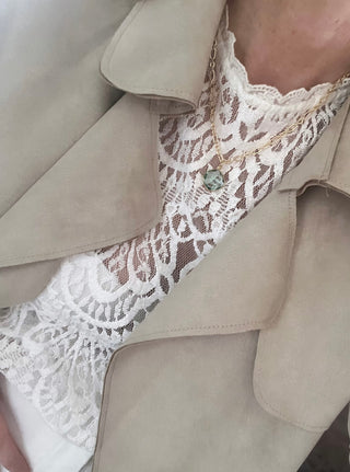 Faceted Crystal Necklace
