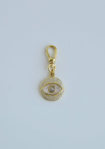 Perla Evil Eye Charm on Clasp