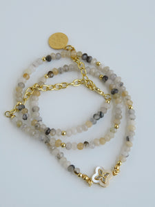 Lucky Clover - Clover Wrap Bracelet - Necklace