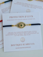 Load image into Gallery viewer, Beatrice Florette Evil Eye Bracelet - Protection &amp; Luck