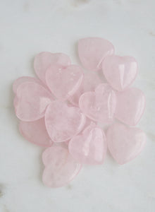 Rose Quartz Heart - Free Gift