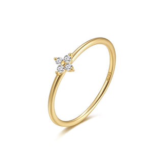 Flora Dainty Diamond Ring