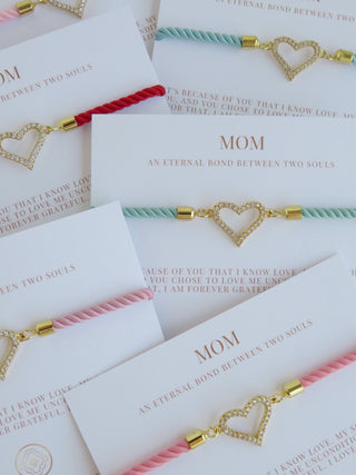 Beatrice Mom Bracelet - Heart