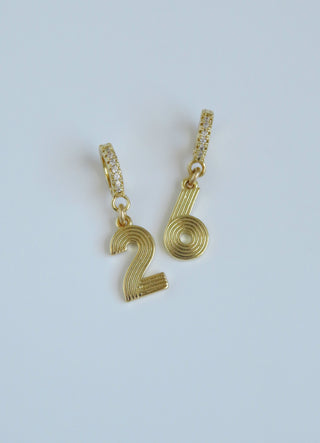 Number Vibes Charm with Diamond Clasp