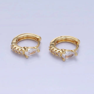 Kylen Diamond Hoops