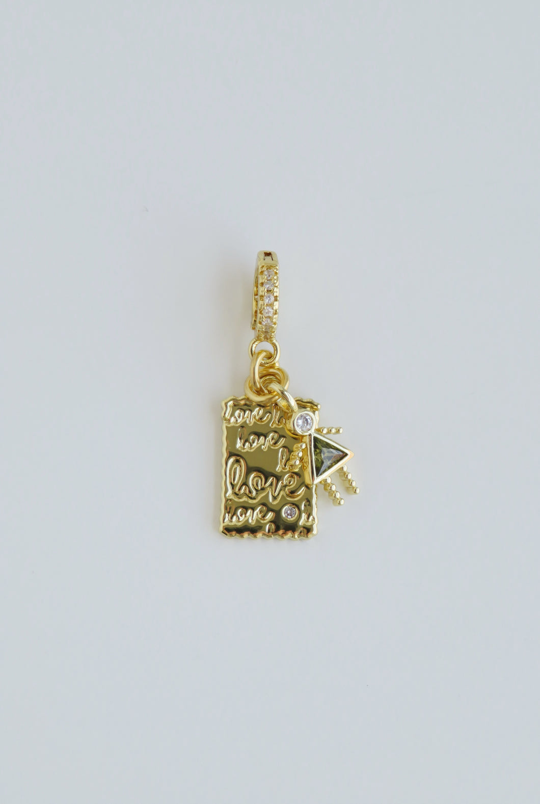 My Love Person Charm on Clasp