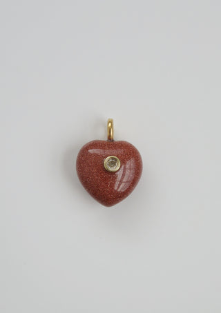 Crystal Heart Charm