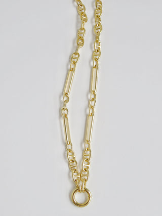 Sanxenxo Charm Holder Necklace - Clicker Clasp - add charms