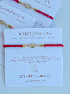 Beatrice Evil Eye Bracelet - Luck & Protection