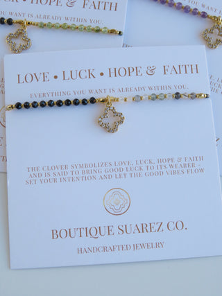 Infinite Luck - Kira Clover Bracelet