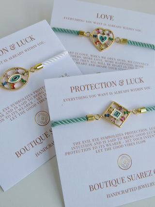 Blissful Embrace - Evil Eye Bracelet
