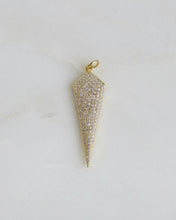Load image into Gallery viewer, Diamond Arrowhead Pendant