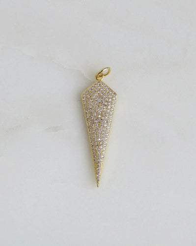 Diamond Arrowhead Pendant