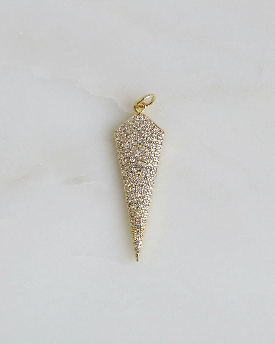 Diamond Arrowhead Pendant