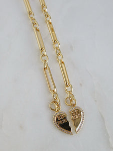 Best Friend Bracelet Set of 2 - Figaro Link