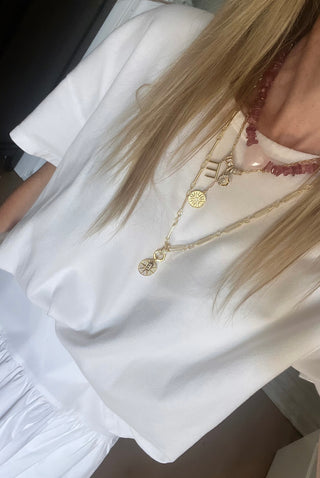 Kismet Beaded Heart Necklace