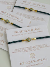 Load image into Gallery viewer, Beatrice Evil Eye Ball Bracelet - Protection &amp; Luck