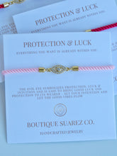 Load image into Gallery viewer, Beatrice Evil Eye Bracelet - Luck &amp; Protection