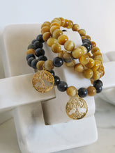 Load image into Gallery viewer, Gabby’s Wonderful World Bracelet - Tiger’s Eye Tree of Life