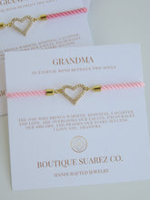 Load image into Gallery viewer, Beatrice Grandma Bracelet - Heart