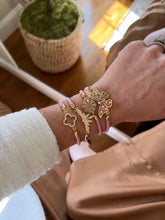 Load image into Gallery viewer, Beatrice Slider Bracelet - Pink