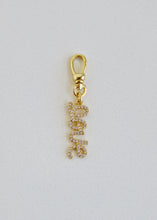 Load image into Gallery viewer, Diamond Love Charm with Swivel Clasp