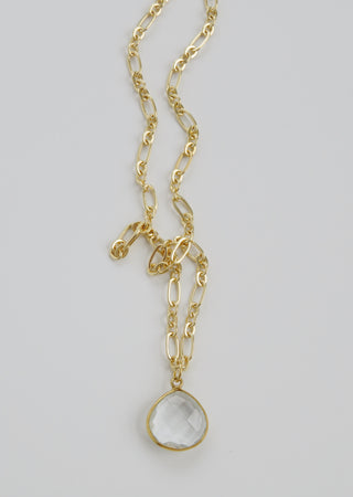 Faceted Crystal Necklace