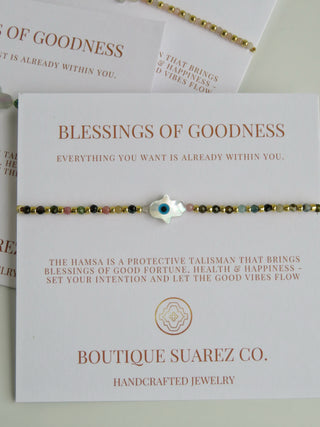 Spiritual Transformation Hamsa Bracelet