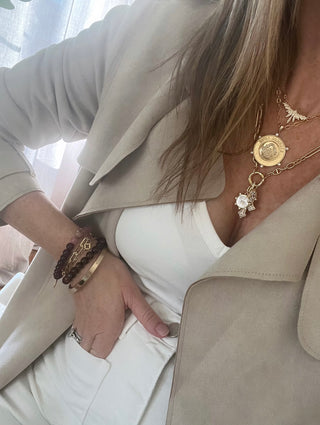 Love. Protection & Blessings of Goodness Charm Cluster Necklace
