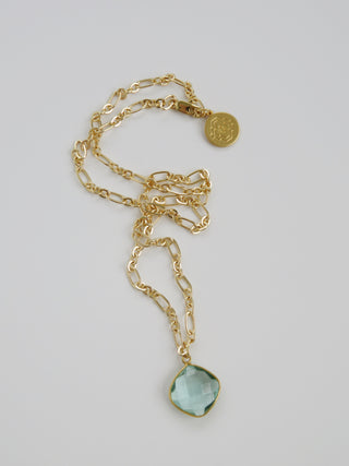 Faceted Crystal Necklace