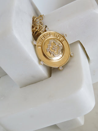 Soul Connection - Eternal Love Medallion Necklace