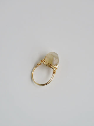 Polished Stone Ring - 4.5 & 8 Current Rings Made