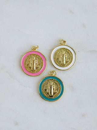 Enamel Christ Jesus Pendant