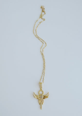 Sent From Heaven - Phoenix Angel Necklace