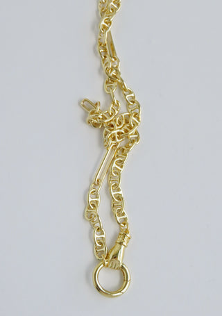 18” Sanxenxo Hamsa Charm Holder Necklace