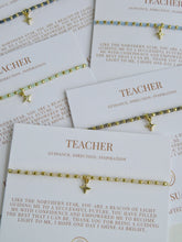 Load image into Gallery viewer, Ashlyn Teacher Bracelet - Guidance, Direction &amp; Inspiration