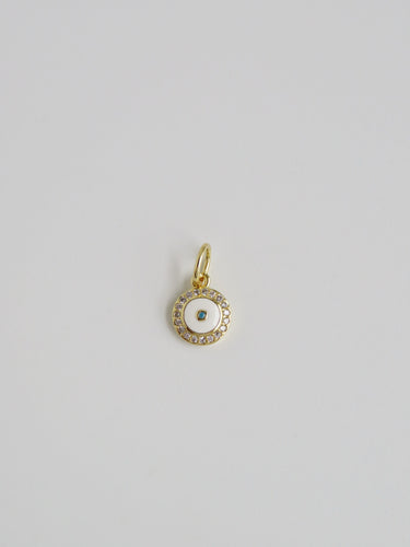 Petite Santorini Evil Eye Charm