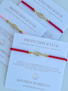 Beatrice Evil Eye Bracelet - Luck & Protection